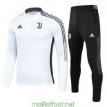 Juventus Sweat Entrainement White + Pantalon Black 2021/2022