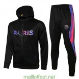 PSG x Jordan Veste Capuche Black I + Pantalon Black 2021/2022