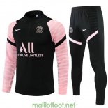 PSG Sweat Entrainement Black Pink + Pantalon 2021/2022