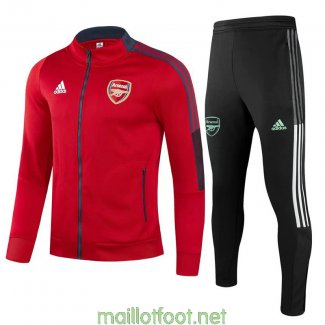 Arsenal Veste Red + Pantalon Black 2021/2022