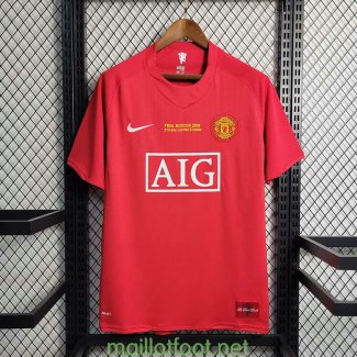 Maillot Manchester United Retro Domicile 2007/2008