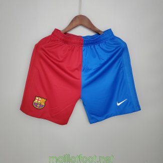 Short Barcelona Domicile Red Blue 2021/2022