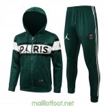 PSG x Jordan Sweat Capuche Green+ Pantalon 2021/2022