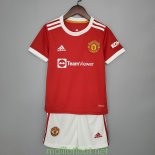 Maillot Manchester United Enfant Domicile 2021/2022