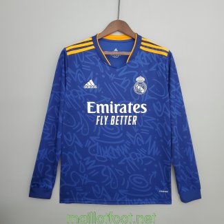 Maillot Manches Longues Real Madrid Exterieur 2021/2022