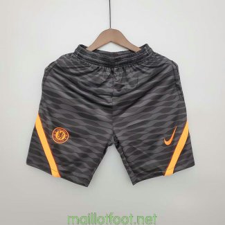 Short Chelsea Training Black Grey VI 2021/2022