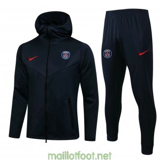 PSG Veste Capuche Royal + Pantalon Royal 2021/2022