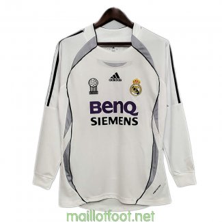 Maillot Manches Longues Real Madrid Retro Domicile 2000/2001